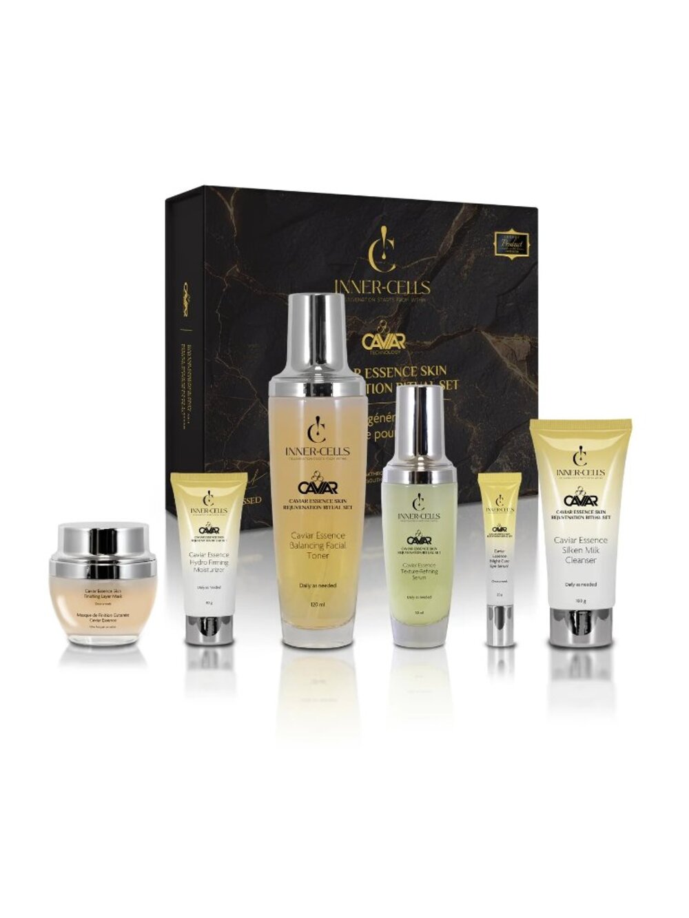 Caviar Essence Skin Rejuvenation Ritual Set By Inner-Cells Limited Edition